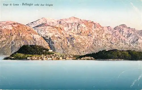 AK / Ansichtskarte Bellagio Lago di Como Colle due Origne
