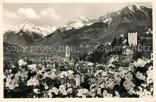 AK / Ansichtskarte Merano Suedtirol Panorama Kat. Merano