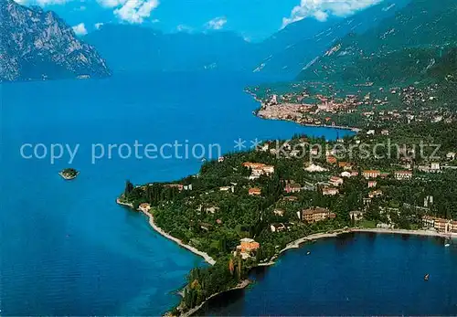 AK / Ansichtskarte Malcesine Lago di Garda Fliegeraufnahme Val di Sogno  Kat. Malcesine