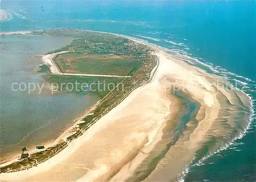 AK / Ansichtskarte Wangerooge Nordseebad Fliegeraufnahme Kat. Wangerooge