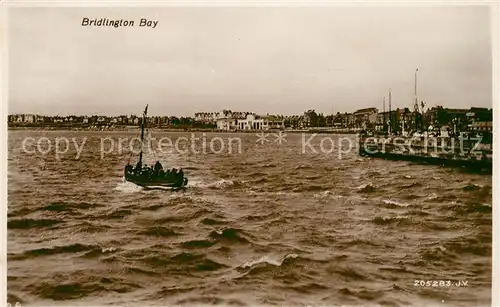 AK / Ansichtskarte Bridlington East Riding of Yorkshire Bay Kat. East Riding of Yorkshire