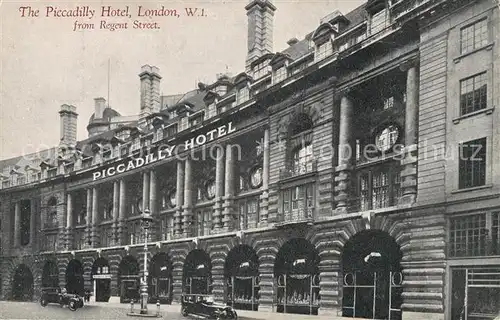 AK / Ansichtskarte London Piccadilly Hotel from Regent Street Kat. City of London