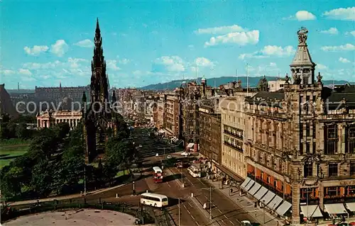 AK / Ansichtskarte Edinburgh Princess Street Kat. Edinburgh