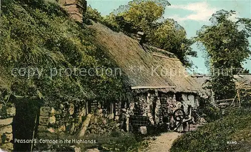 AK / Ansichtskarte Highlands Peasant s Cottage Kat. Enfield