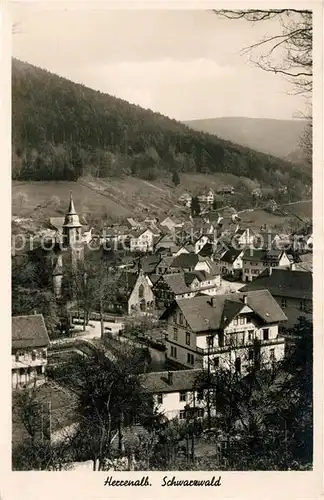 AK / Ansichtskarte Herrenalb Bad Ortsansicht mit Kirche Kat. Bad Herrenalb