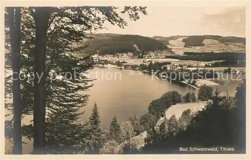 AK / Ansichtskarte Titisee Panorama Schwarzwald Kat. Titisee Neustadt