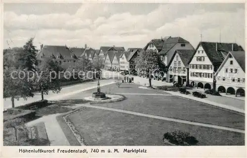 AK / Ansichtskarte Freudenstadt Marktplatz Kat. Freudenstadt