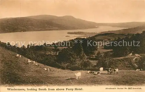 AK / Ansichtskarte Windermere Bowness South Lakeland Panorama Kat. South Lakeland