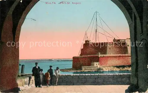 AK / Ansichtskarte Malta Fort Angelo Kat. Malta