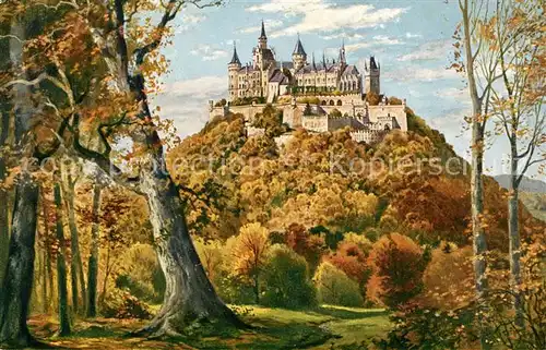 AK / Ansichtskarte Bisingen Hechingen Burg Hohenzollern Kat. Bisingen