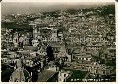 AK / Ansichtskarte Genova Genua Liguria Panorama Grattacielo Kat. Genova