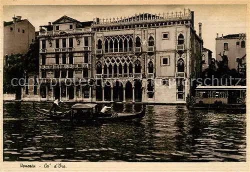 AK / Ansichtskarte Venezia Venedig Ca d Oro Kat. 