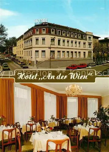 AK / Ansichtskarte Wien Hotel An der Wien Kat. Wien