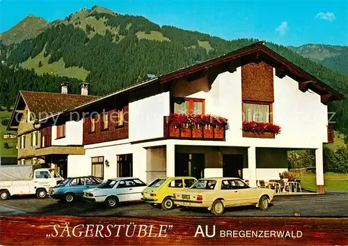 AK / Ansichtskarte Au Bregenzerwald Restaurant Saegerstueble Kat. Schoppernau