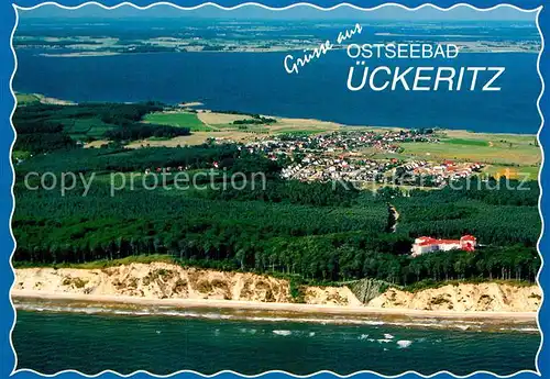 AK / Ansichtskarte ueckeritz Usedom Fliegeraufnahme Kat. ueckeritz Usedom