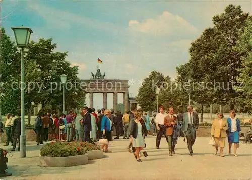 AK / Ansichtskarte Berlin Brandenburger Tor Kat. Berlin