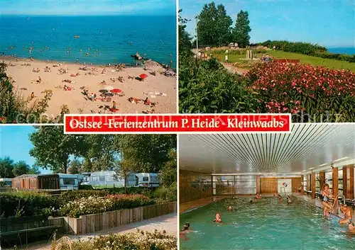 AK / Ansichtskarte Kleinwaabs Ostsee Ferienzentrum Paul Heide Strand Hallenbad Kat. Waabs