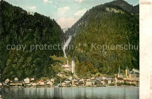 AK / Ansichtskarte Hallstatt Salzkammergut Partie am See Kat. Hallstatt