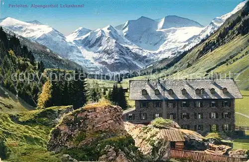 AK / Ansichtskarte Ferleiten Alpengasthof Lukaskanal Kat. Salzburg