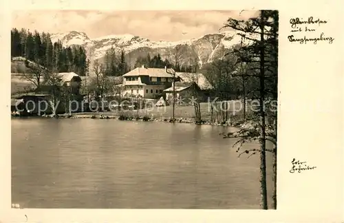 AK / Ansichtskarte Rossleithen Gleinkersee Gasthaus Seebauer Kat. Rossleithen