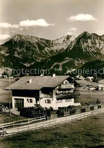 AK / Ansichtskarte Obermeiselstein Oberstdorf Gasthaus Kat. Oberstdorf