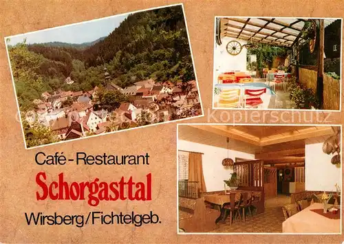 AK / Ansichtskarte Wirsberg Restaurant Schorgasttal Kat. Wirsberg