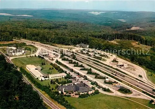 AK / Ansichtskarte Rohrbrunn Fliegeraufnahme Autobahn Rasthaus Spessart  Kat. Weibersbrunn