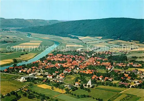 AK / Ansichtskarte Oedelsheim Fliegeraufnahme Kat. Oberweser