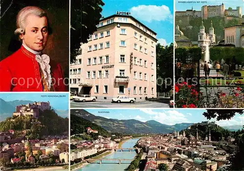 AK / Ansichtskarte Salzburg Oesterreich Hotel Mozart  Kat. Salzburg
