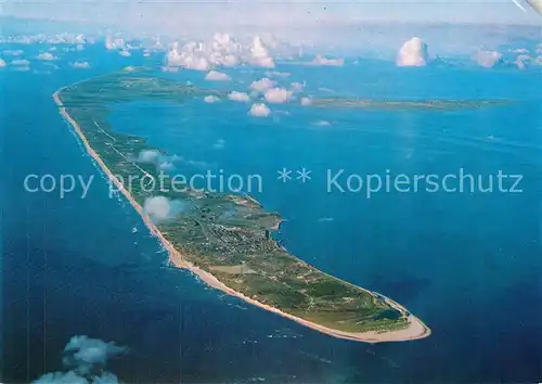 AK / Ansichtskarte Sylt Fliegeraufnahme Kat. Sylt Ost