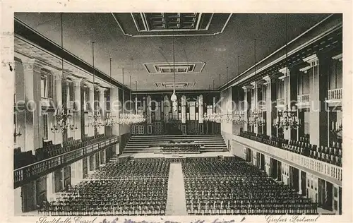 AK / Ansichtskarte Kassel Stadthalle Grosser Festsaal Kat. Kassel