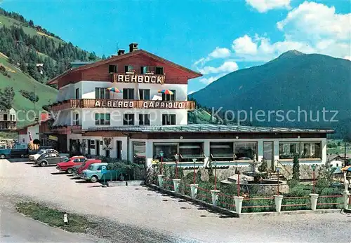 AK / Ansichtskarte San Candido Suedtirol Gasthof zum Rehbock Kat. Innichen Pustertal