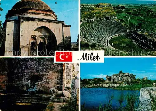 AK / Ansichtskarte Miletin Ilyasbey Mosque Theatre Fountain of Nymphaeum