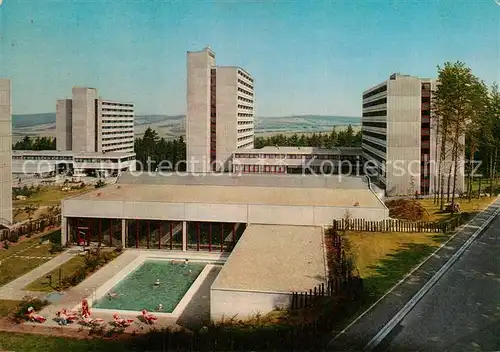 AK / Ansichtskarte Bad Neustadt Haus Kreuzberg Schwimmbad Kat. Bad Neustadt a.d.Saale