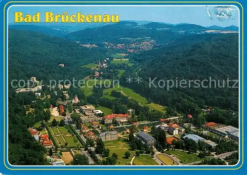 AK / Ansichtskarte Bad Brueckenau Fliegeraufnahme Kat. Bad Brueckenau