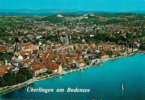 AK / Ansichtskarte ueberlingen Bodensee Fliegeraufnahme Kat. ueberlingen