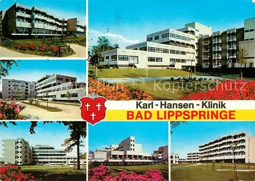 AK / Ansichtskarte Bad Lippspringe Karl Hansen Klinik  Kat. Bad Lippspringe