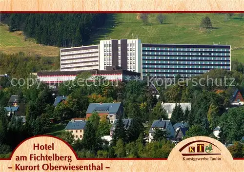 AK / Ansichtskarte Oberwiesenthal Erzgebirge Hotel am Fichtelberg Kat. Oberwiesenthal