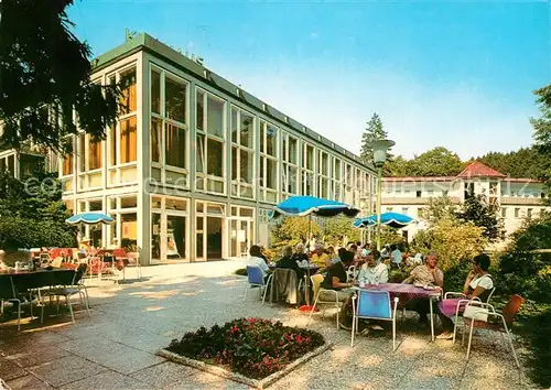 AK / Ansichtskarte Bad Sachsa Harz Kurhaus Terrasse Kat. Bad Sachsa