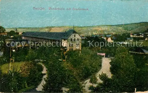 AK / Ansichtskarte Bad Orb Wandelhalle mit Gradierwerk Kat. Bad Orb