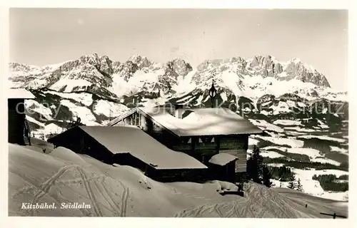 AK / Ansichtskarte Kitzbuehel Tirol Seidlalm Winter Kat. Kitzbuehel