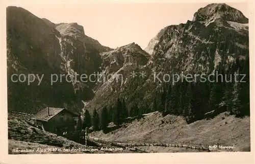 AK / Ansichtskarte Pertisau Achensee Baerenbad Alpe am Achensee Kat. Eben am Achensee