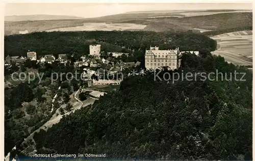 AK / Ansichtskarte Lichtenberg Odenwald Schloss Lichtenberg Kat. Fischbachtal