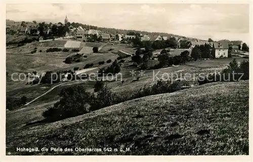 AK / Ansichtskarte Hohegeiss Harz Panorama Perle des Oberharzes Kat. Braunlage