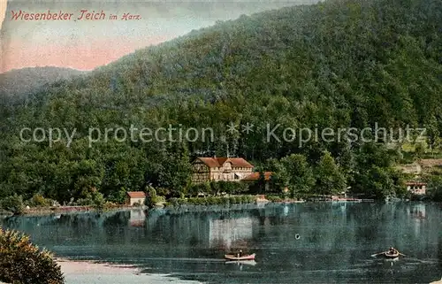 AK / Ansichtskarte Bad Lauterberg Hotel am Wiesenbeker Teich Kat. Bad Lauterberg im Harz