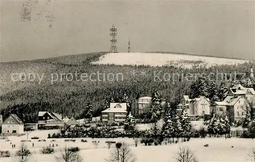 AK / Ansichtskarte Hahnenklee Auerhahn Panorama Kurort Wintersportplatz