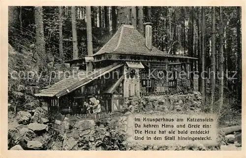 AK / Ansichtskarte Bad Sachsa Harz Maerchengrund Maerchenspiel Haensel und Gretel Kat. Bad Sachsa