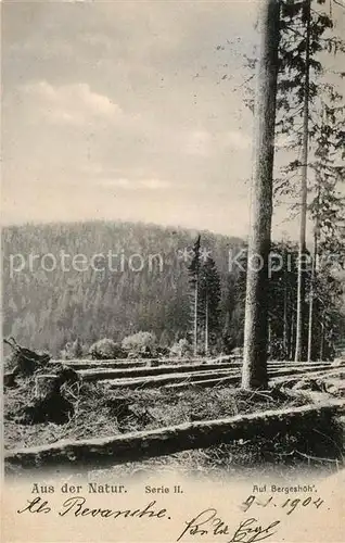 AK / Ansichtskarte Goslar Aus der Natur Serie II Auf Bergeshoeh Kat. Goslar