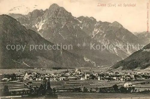 AK / Ansichtskarte Lienz Tirol Spitzkofel Panorama Kat. Lienz