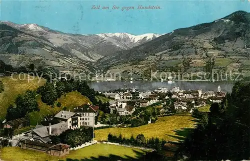 AK / Ansichtskarte Zell See Panorama Hundstein Kat. Zell am See